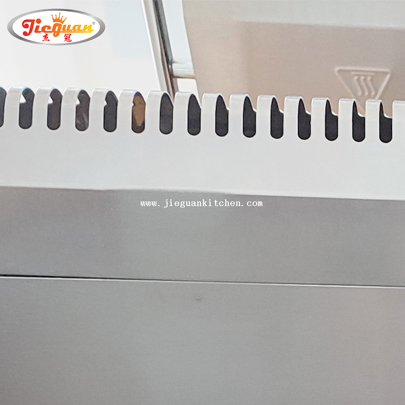 Fry top professionale a gas GPL da 730MM