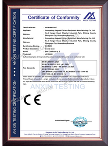 Certificato Forno Combinato