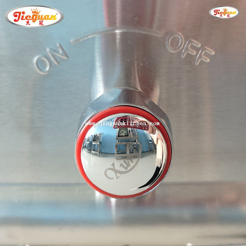 Cuocipasta da terra a 12 cestelli GPL con mobiletto