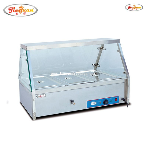 Bagnomaria elettrico da banco per bagnomaria da 3 padelle