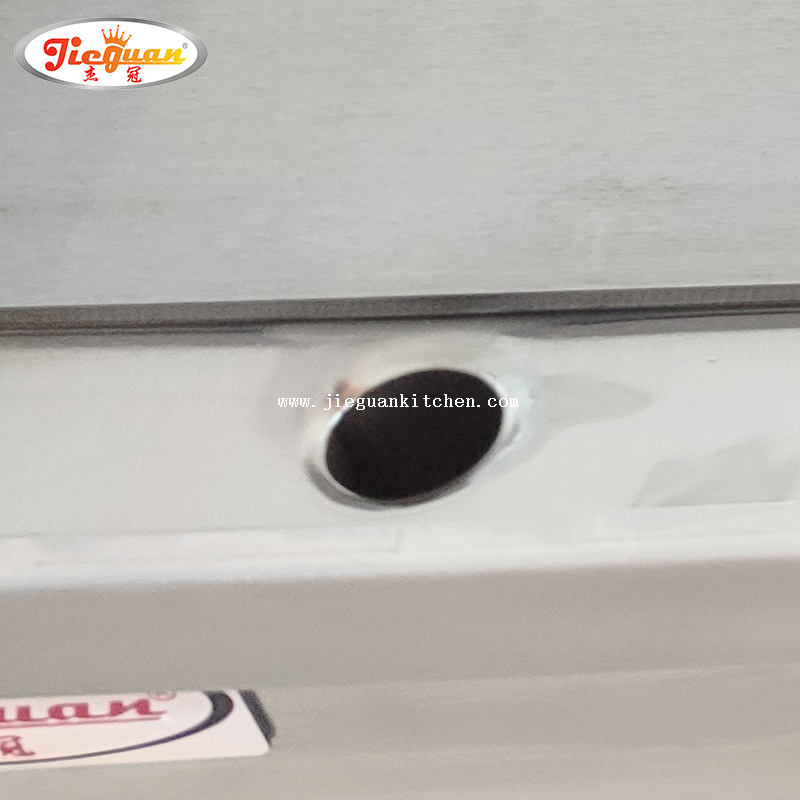 Fry top professionale a gas GPL da 730MM