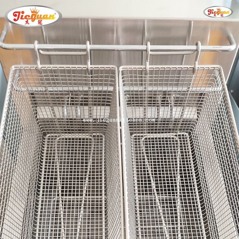 Friggitrice elettrica a 1 vasca con timer 