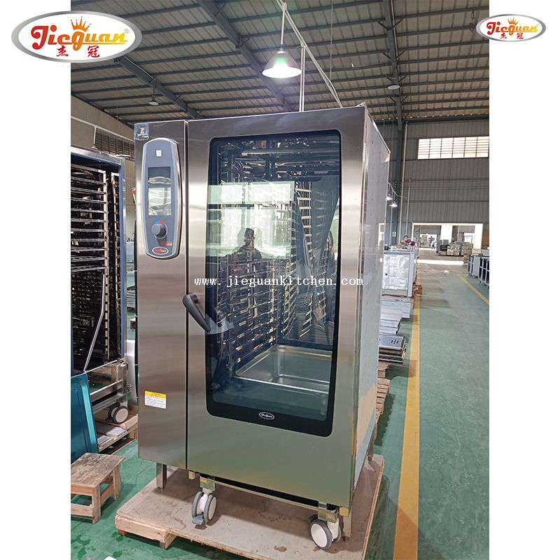  Cottura a vapore combinata CE Pentola SS Forno combinato da appoggio Forno da appoggio ELETTRICO 40 vassoi Forno combinato a vapore Commerciale