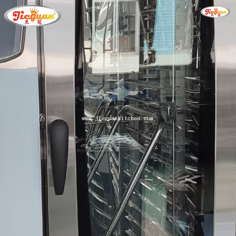 Forno elettrico professionale combinato a vapore 20 piani EOA-20-AC con autopulizia