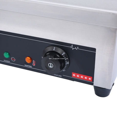 Piastra elettrica commerciale da banco da 530 mm