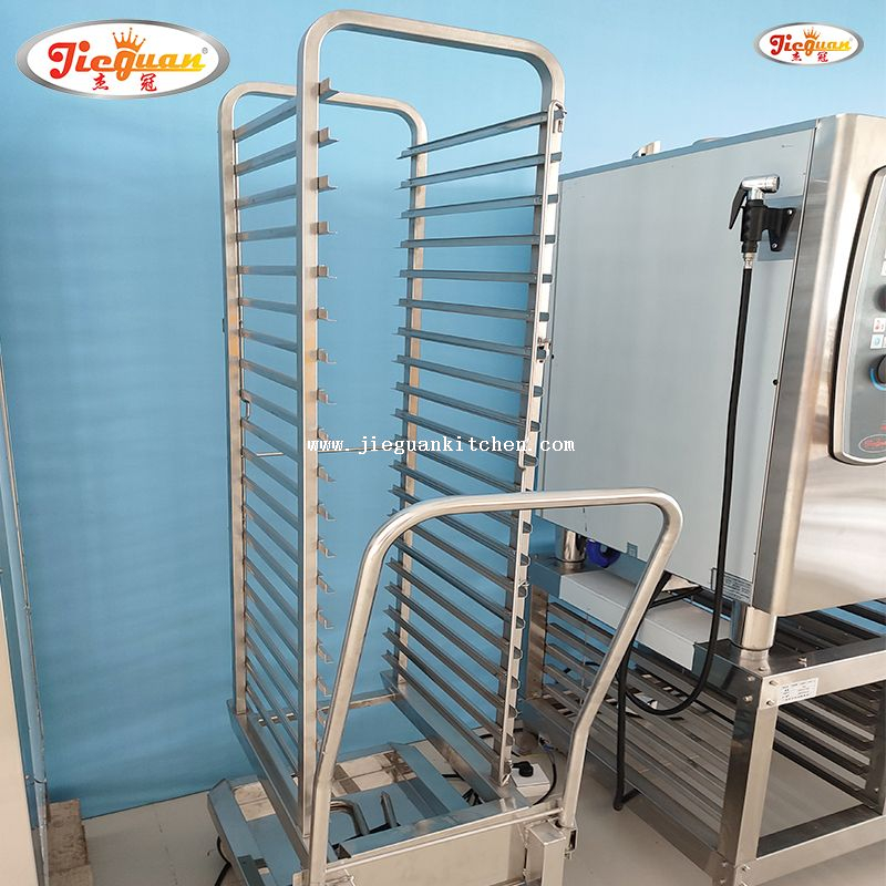 Forno elettrico professionale combinato a vapore 20 piani EOA-20-AC con autopulizia