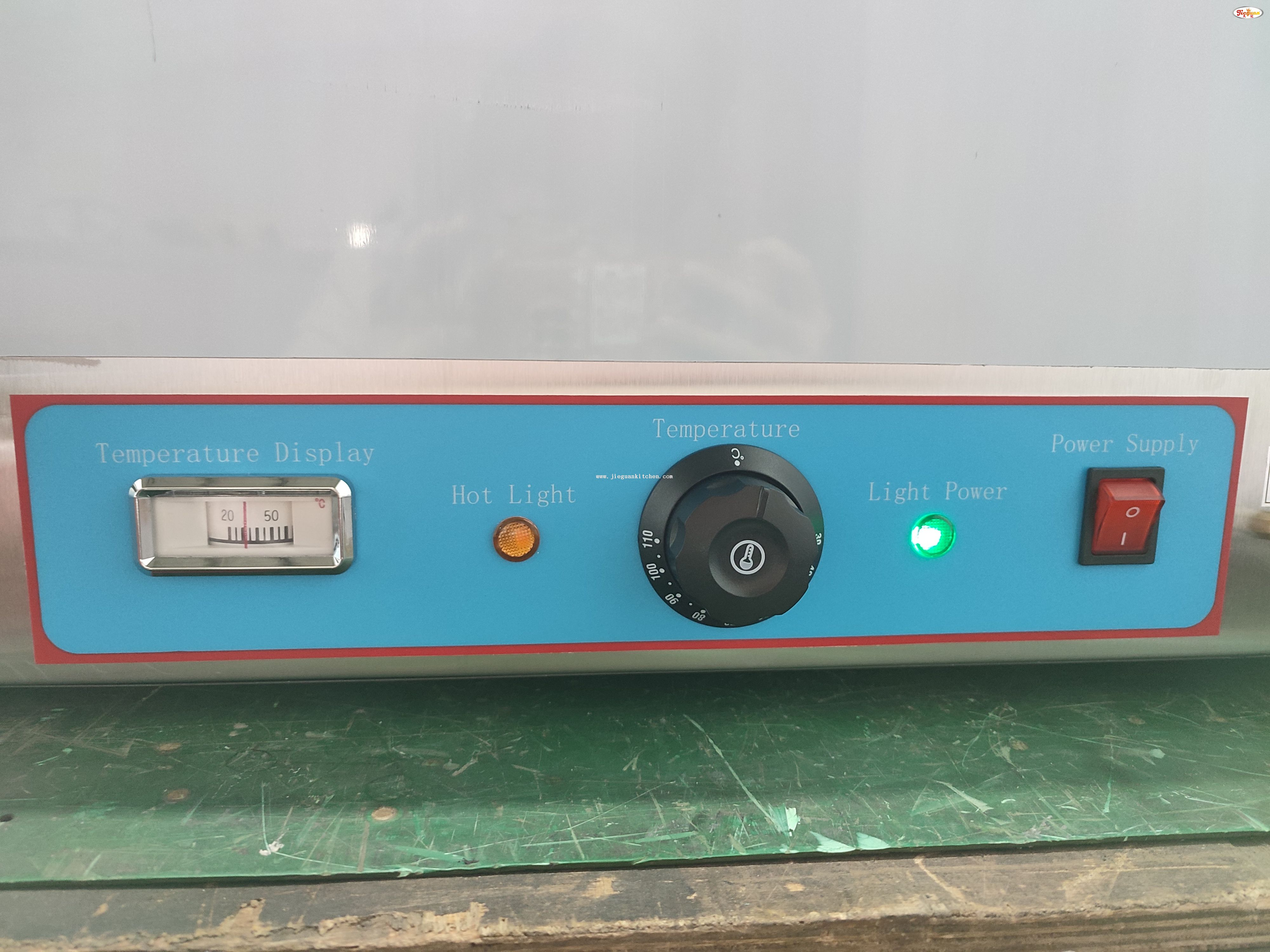 Bagnomaria elettrico da banco per bagnomaria da 3 padelle