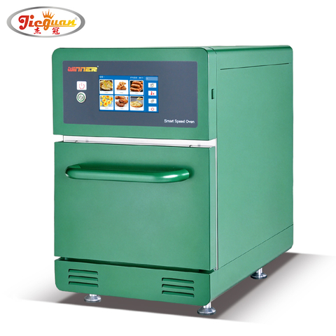 Distributore sfuso Forno rapido da cucina per hotel con protezione di sicurezza multipla da 20 litri con microonde