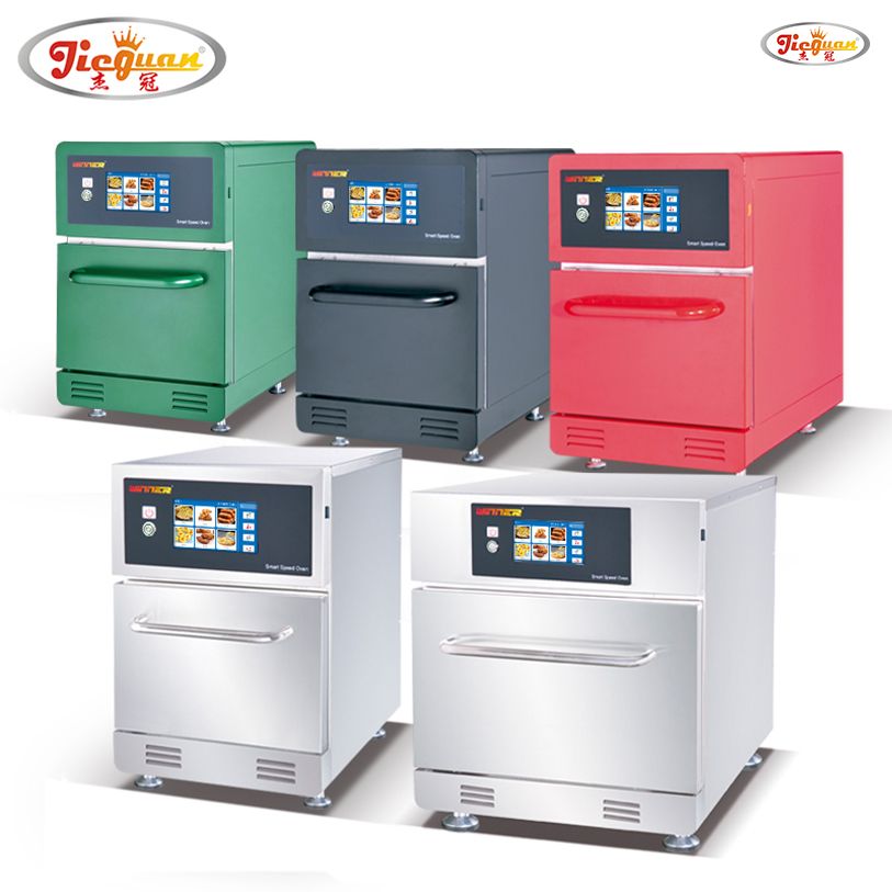 Produttore Made in China Cucina commerciale da 20 litri 100 menu preimpostati Forno rapido con microonde