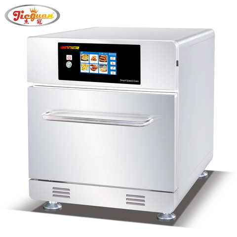 Fornitore Made In China Forno rapido da 30 litri a 5 fasi di cottura con microonde per ristorazione commerciale