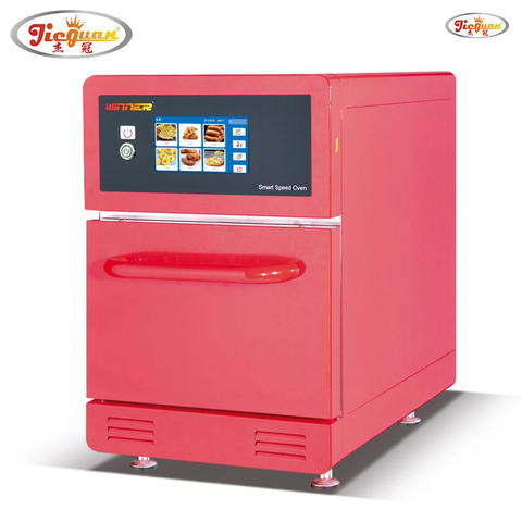 Produttore Made in China Cucina commerciale da 20 litri 100 menu preimpostati Forno rapido con microonde