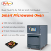 Forno a microonde intelligente e veloce